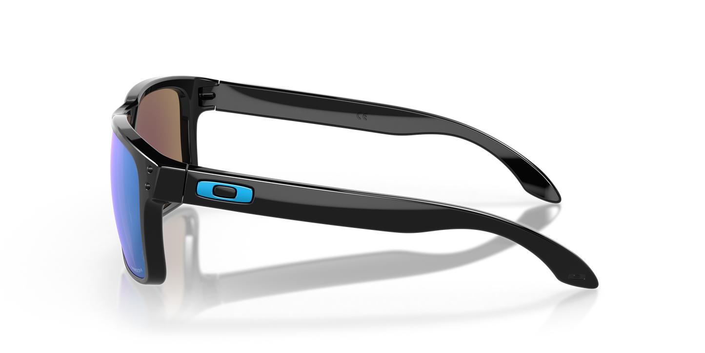 Oakley OO9102 Holbrook Men's Square Prizm Sunglasses - Polished Black Frame