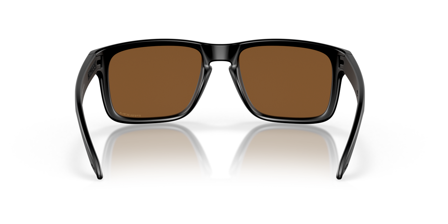 Oakley OO9102 Holbrook Men's Square Prizm Sunglasses - Polished Black Frame