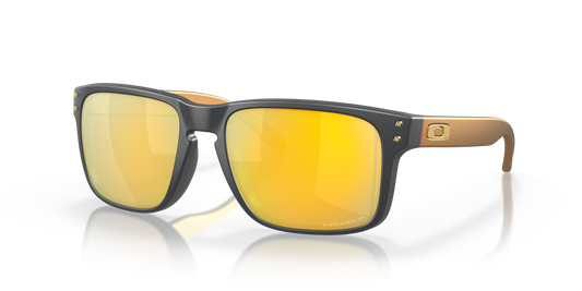 Oakley OO9102 Holbrook Men's Square Prizm Sunglasses - Matte Carbon Frame