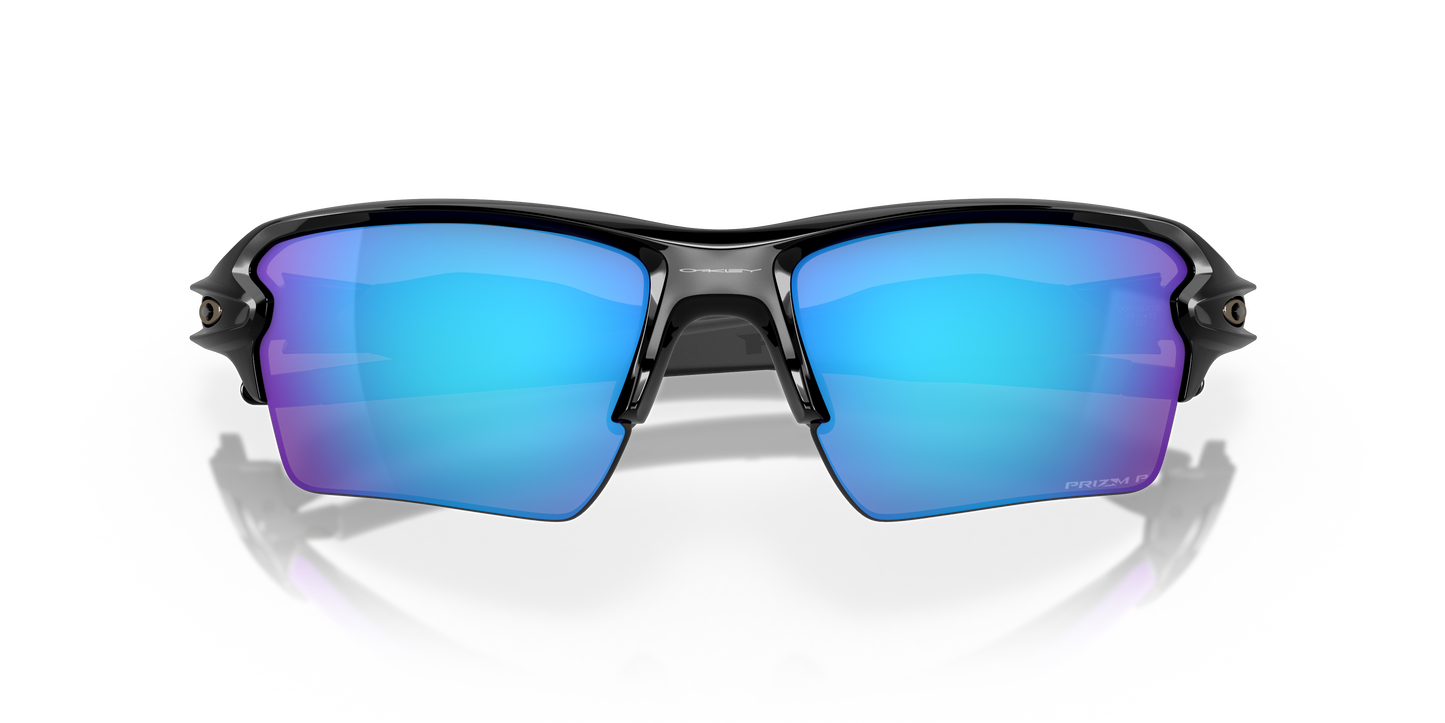 Oakley OO9188 Flak 2.0 XL Men's Prizm Sport Sunglasses - Polished Black Frame