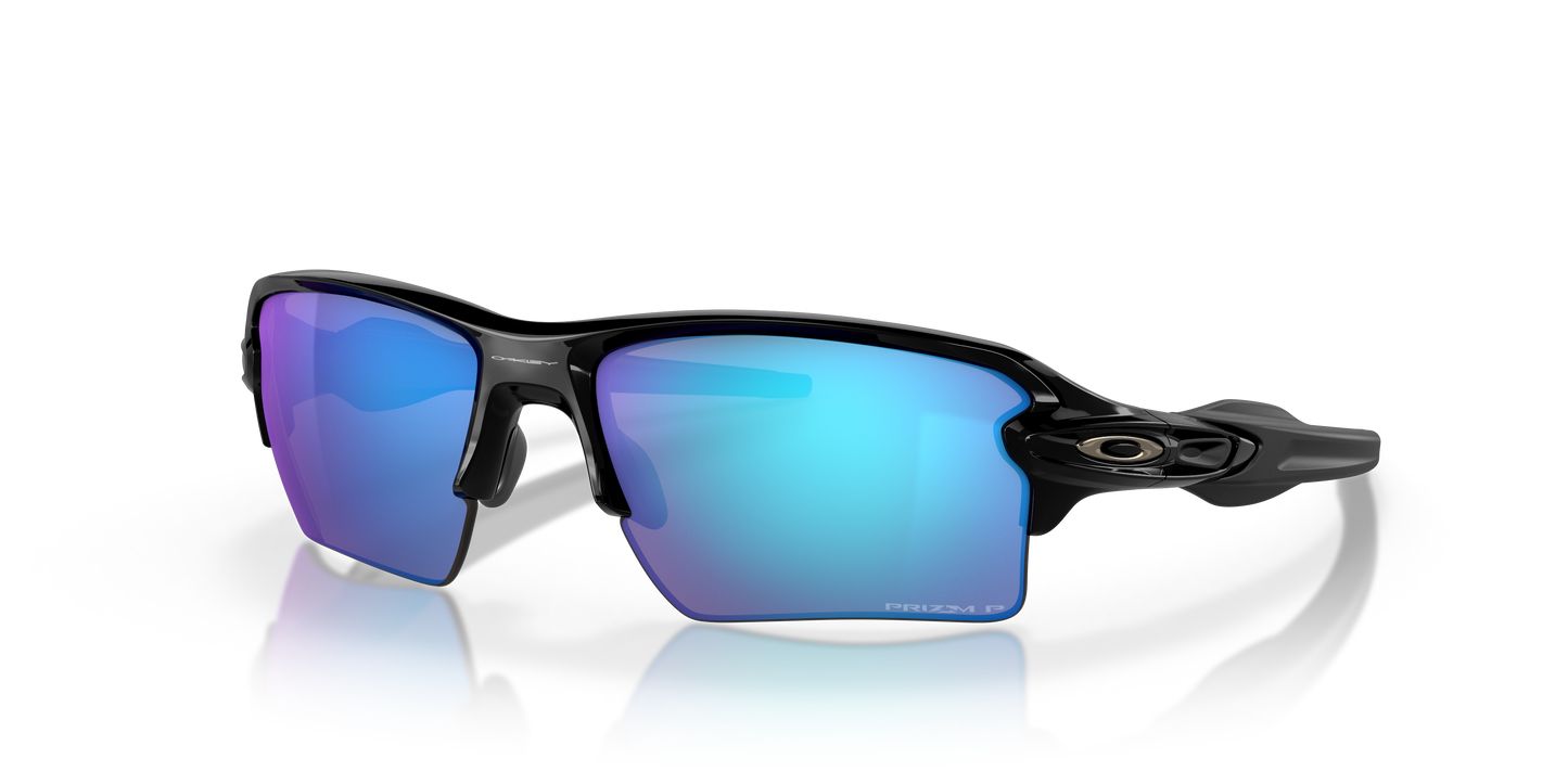 Oakley OO9188 Flak 2.0 XL Unisex Prizm Sport Sunglasses - Steel Frame