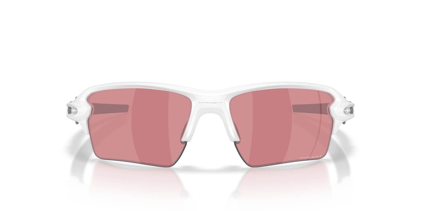Oakley OO9188 Flak 2.0 XL On The Green Collection Men's Prizm Sport Sunglasses - Matte White