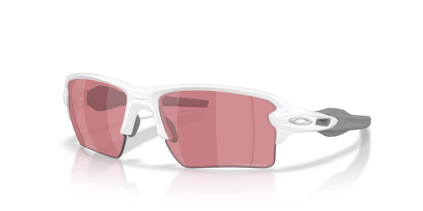 Oakley OO9188 Flak 2.0 XL On The Green Collection Men's Prizm Sport Sunglasses - Matte White