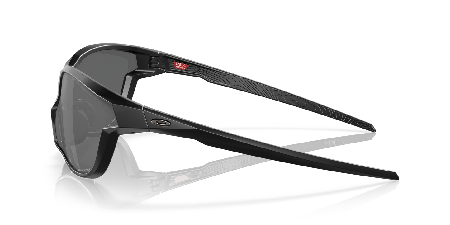 Oakley OO9227 Kaast Men's Oval Prizm Sunglasses - Matte Grey Smoke Frame