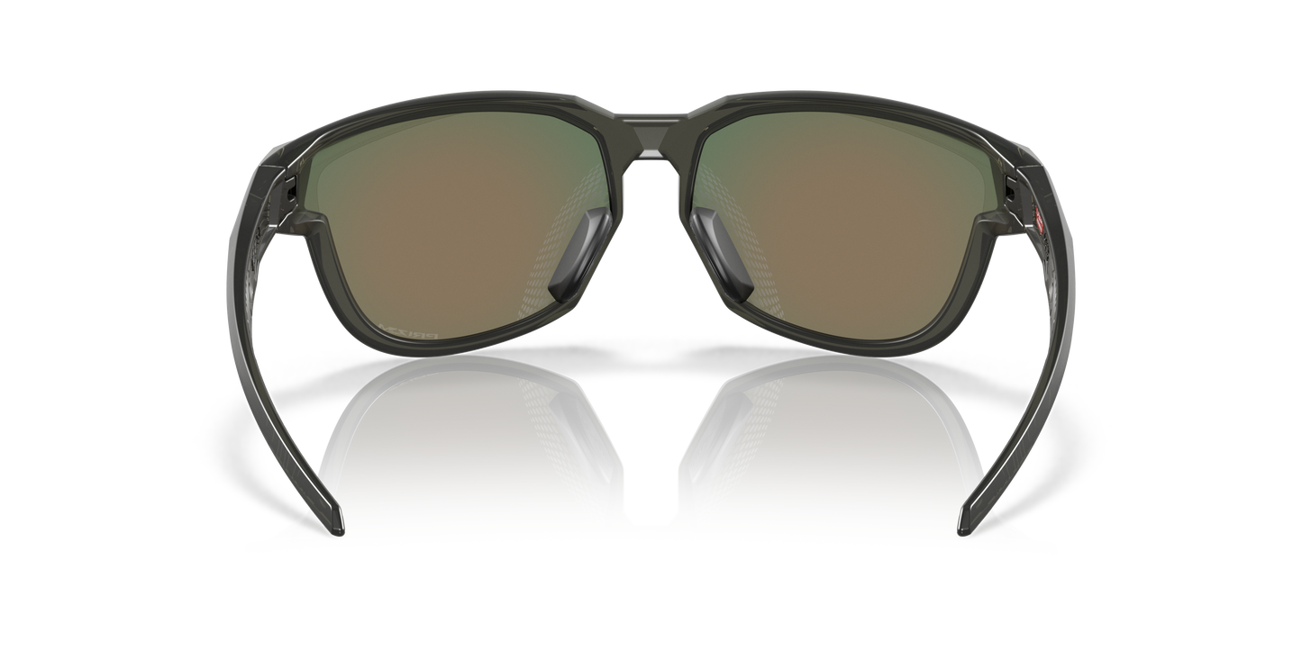 Oakley OO9227 Kaast Men's Oval Prizm Sunglasses - Matte Grey Smoke Frame