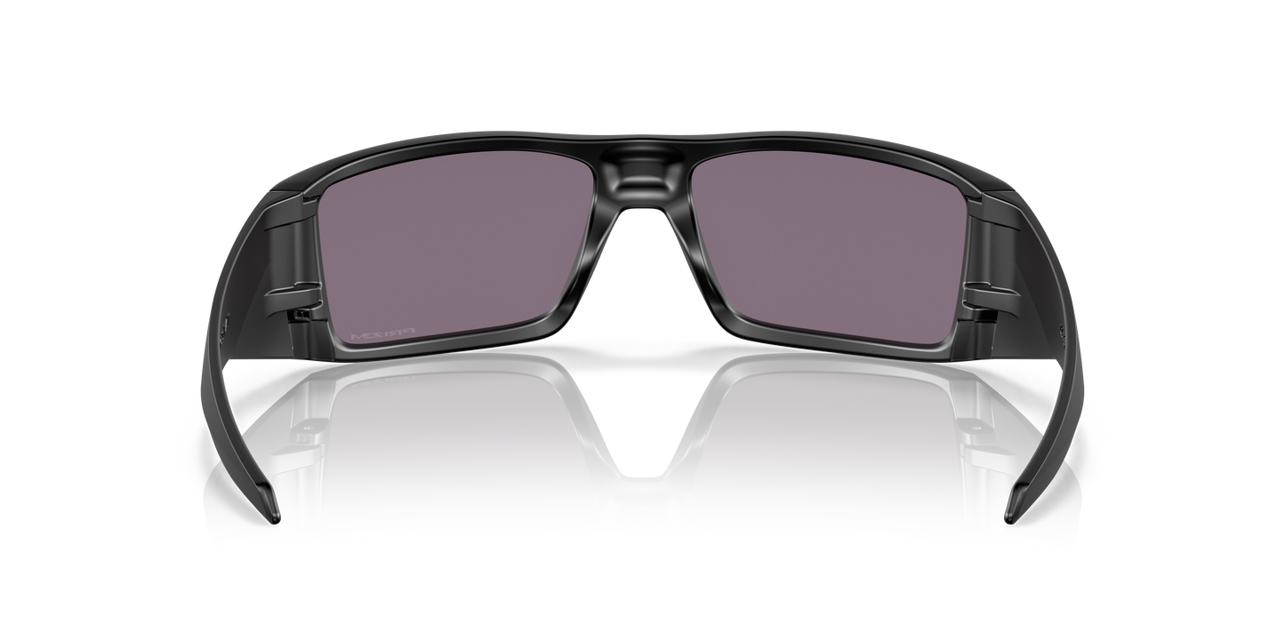 Oakley OO9231 Heliostat Men's Rectangle Prizm Sunglasses - Matte Black Frame
