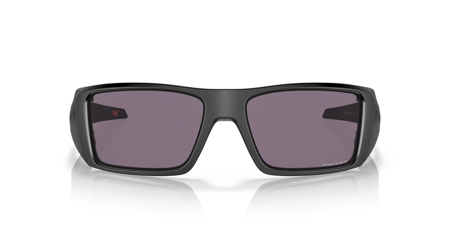 Oakley OO9231 Heliostat Men's Rectangle Prizm Sunglasses - Matte Black Frame