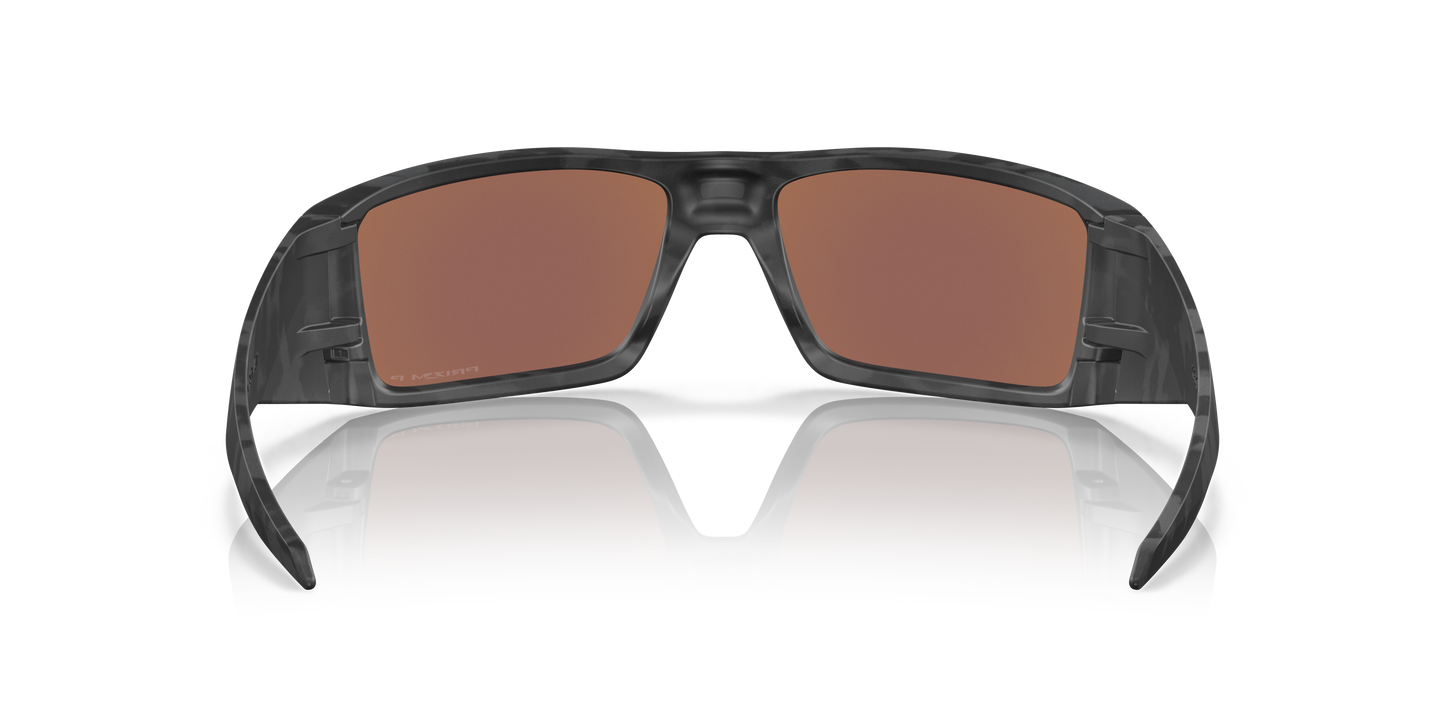 Oakley OO9231 Heliostat Men's Rectangle Prizm Sunglasses - Matte Black Frame