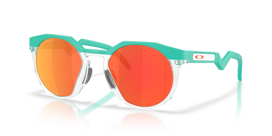 Oakley OO9242 HSTN Neon Pop Collection Men's Round Prizm Polarized Sunglasses
