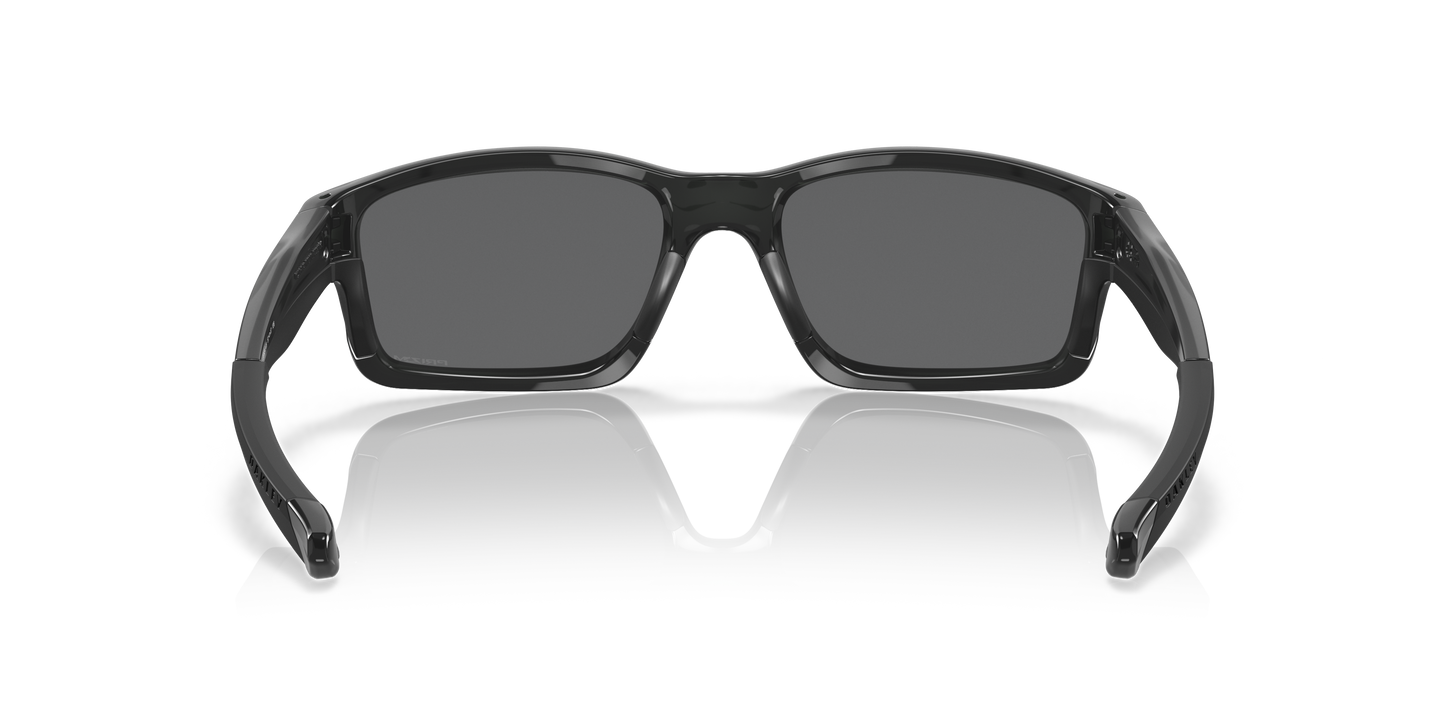 Oakley OO9247 Chainlink Men's Rectangle Polarized Sunglasses - Matte Black Frame