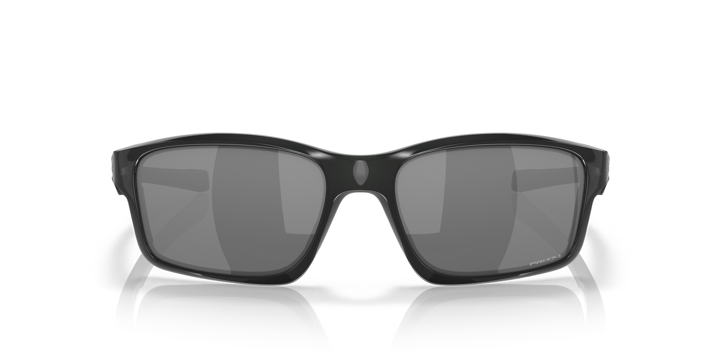Oakley OO9247 Chainlink Men's Rectangle Polarized Sunglasses - Black Ink Frame