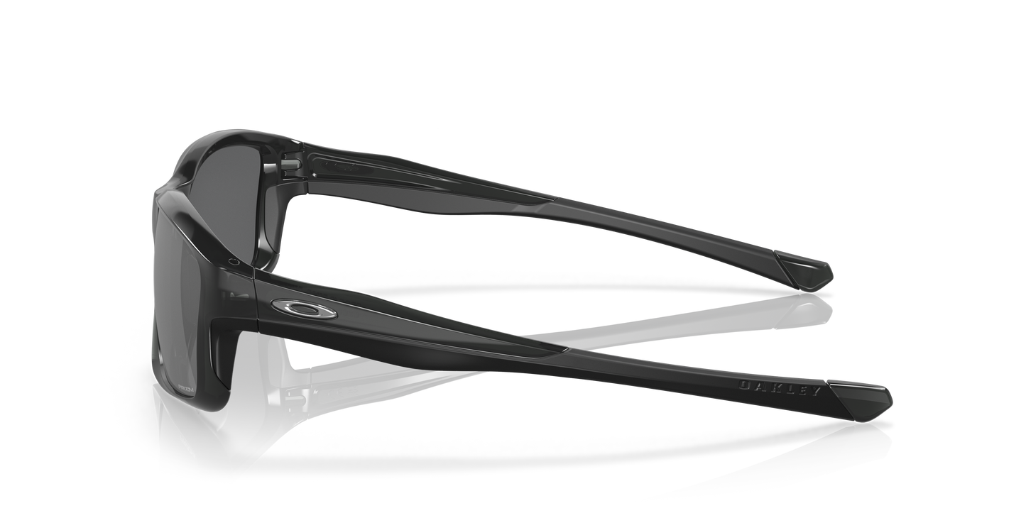 Oakley OO9247 Chainlink Men's Rectangle Polarized Sunglasses - Matte Black Frame