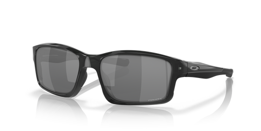 Oakley OO9247 Chainlink Men's Rectangle Polarized Sunglasses - Black Ink Frame