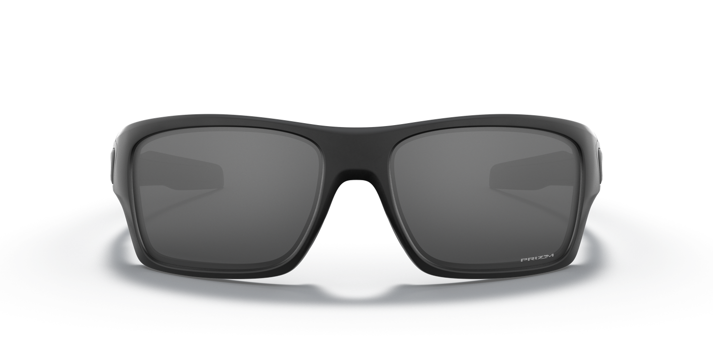 Oakley OO9263 Turbine Men's Rectangle Prizm Sunglasses - Matte Black Camo Frame