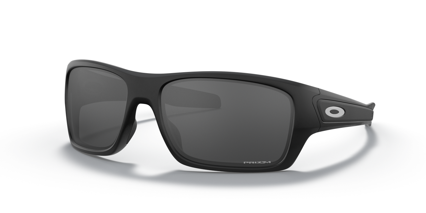Oakley OO9263 Turbine Men's Rectangle Prizm Sunglasses - Matte Black Camo Frame