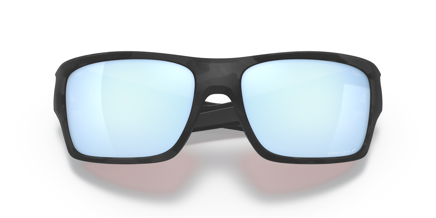 Oakley OO9263 Turbine Men's Rectangle Prizm Sunglasses - Matte Black Frame