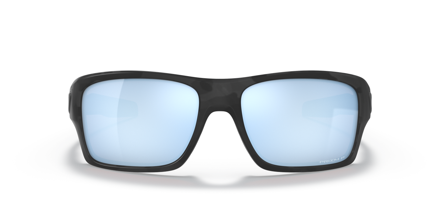 Oakley OO9263 Turbine Men's Rectangle Prizm Sunglasses - Matte Black Frame