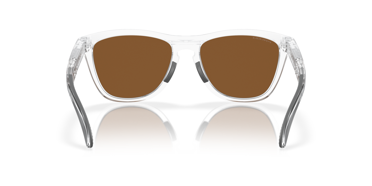 Oakley OO9284 Frogskins Range Men's Round Prizm Sunglasses - Matte Clear Frame