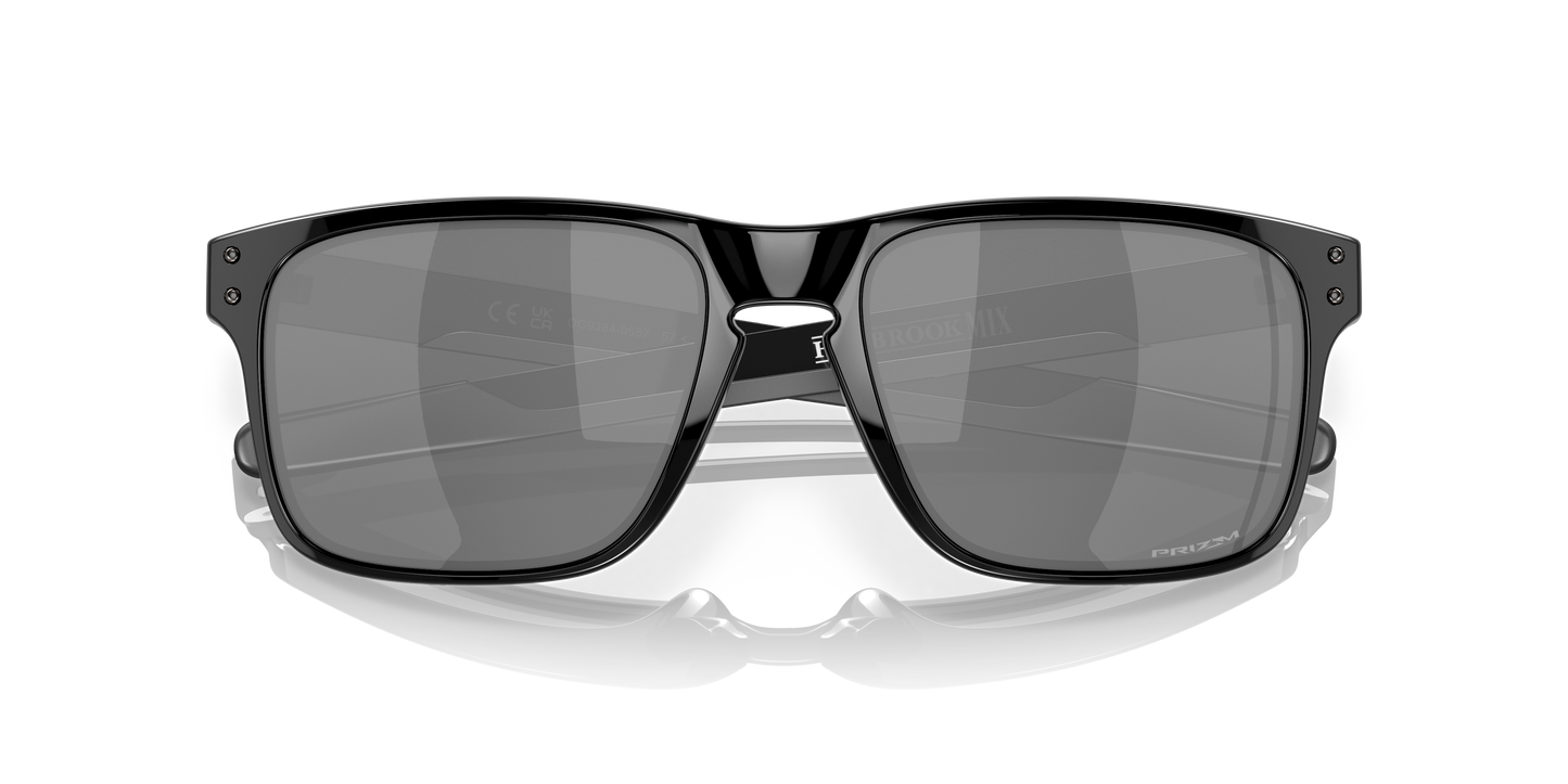 Oakley OO9384 Holbrook Mix Men's Square Prizm Polarized Sunglasses - Steel Frame
