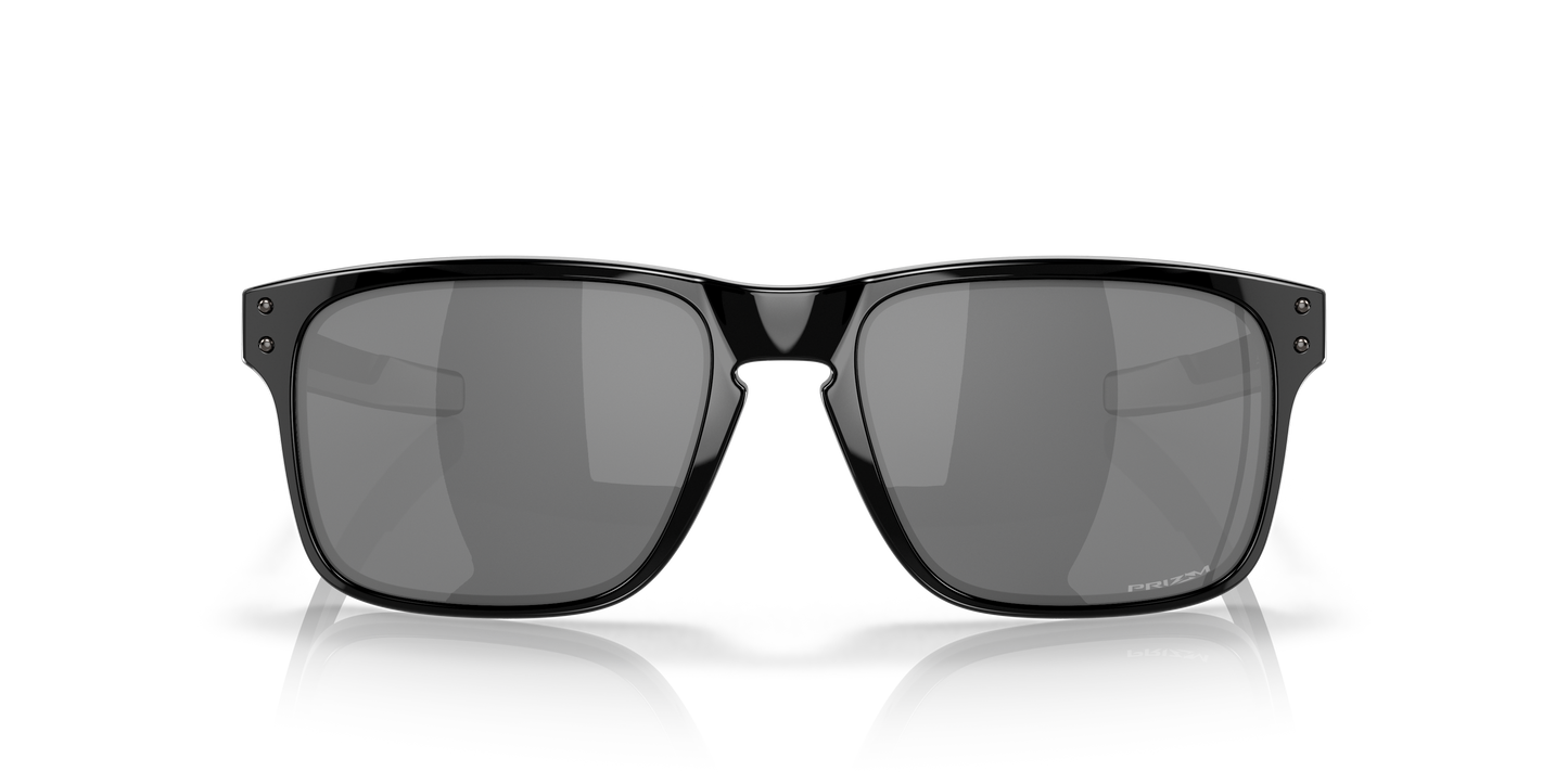 Oakley OO9384 Holbrook Mix Men's Square Prizm Polarized Sunglasses - Polished Black Frame