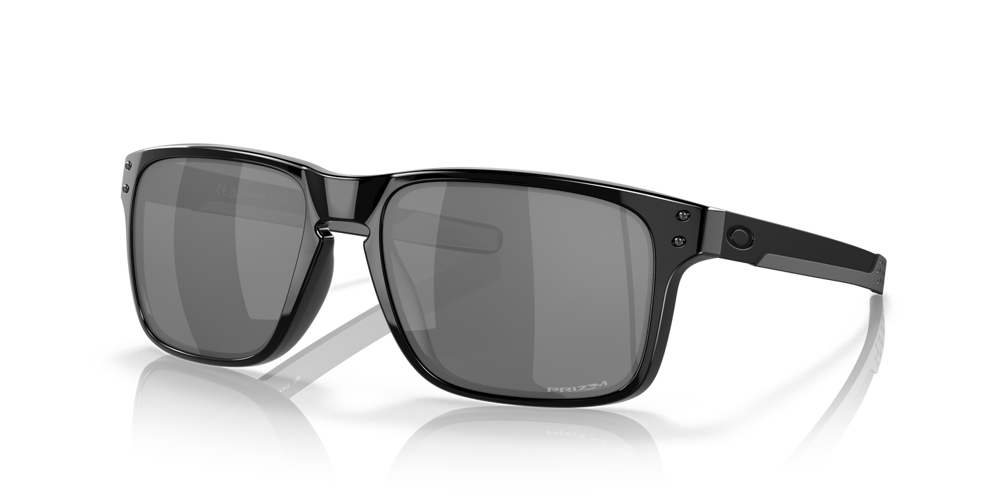 Oakley OO9384 Holbrook Mix Men's Square Prizm Polarized Sunglasses - Steel Frame