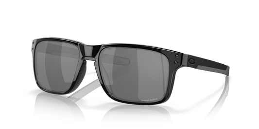 Oakley OO9384 Holbrook Mix Men's Square Prizm Polarized Sunglasses - Polished Black Frame