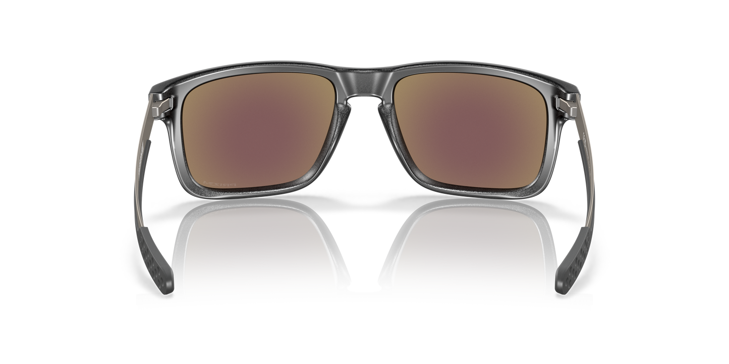 Oakley OO9384 Holbrook Mix Men's Square Prizm Polarized Sunglasses - Steel Frame
