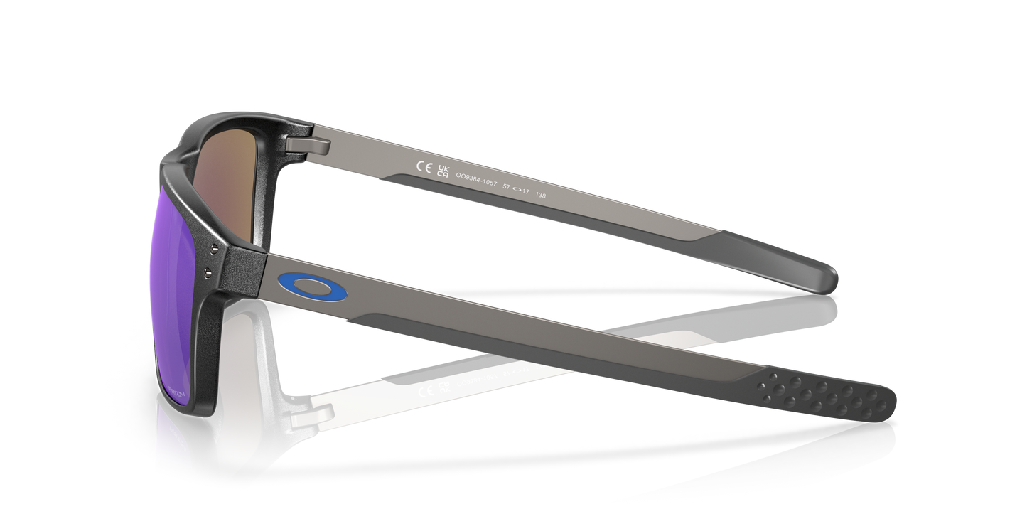 Oakley OO9384 Holbrook Mix Men's Square Prizm Polarized Sunglasses - Polished Black Frame