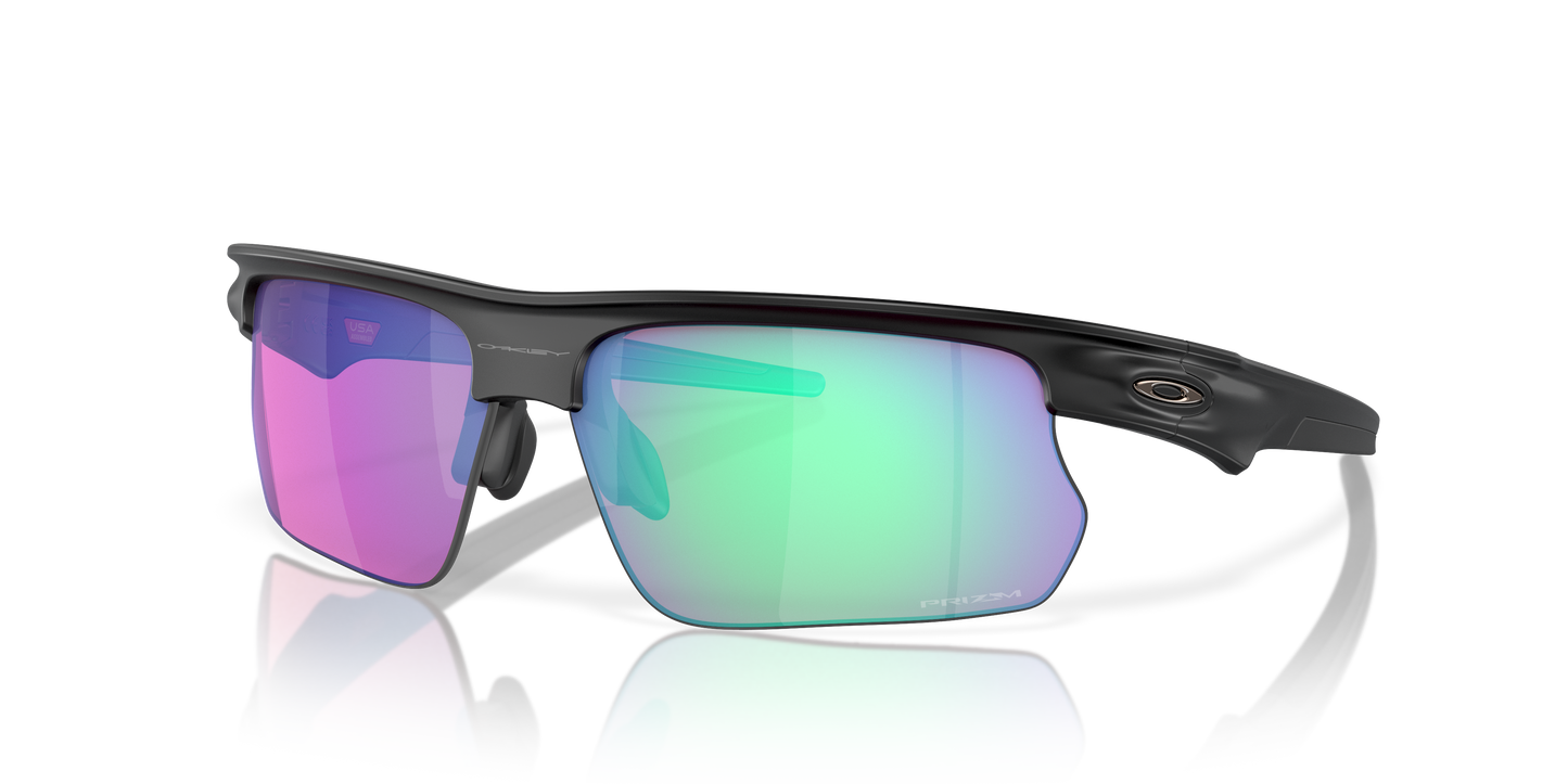 Oakley OO9400 BiSphaera Unisex Prizm Sport Sunglasses - Matte Carbon Frame