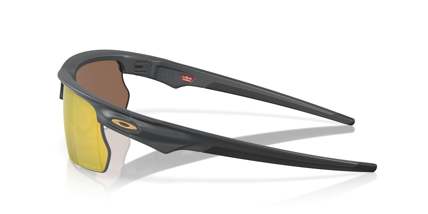 Oakley OO9400 BiSphaera Unisex Prizm Sport Sunglasses - Matte Carbon Frame