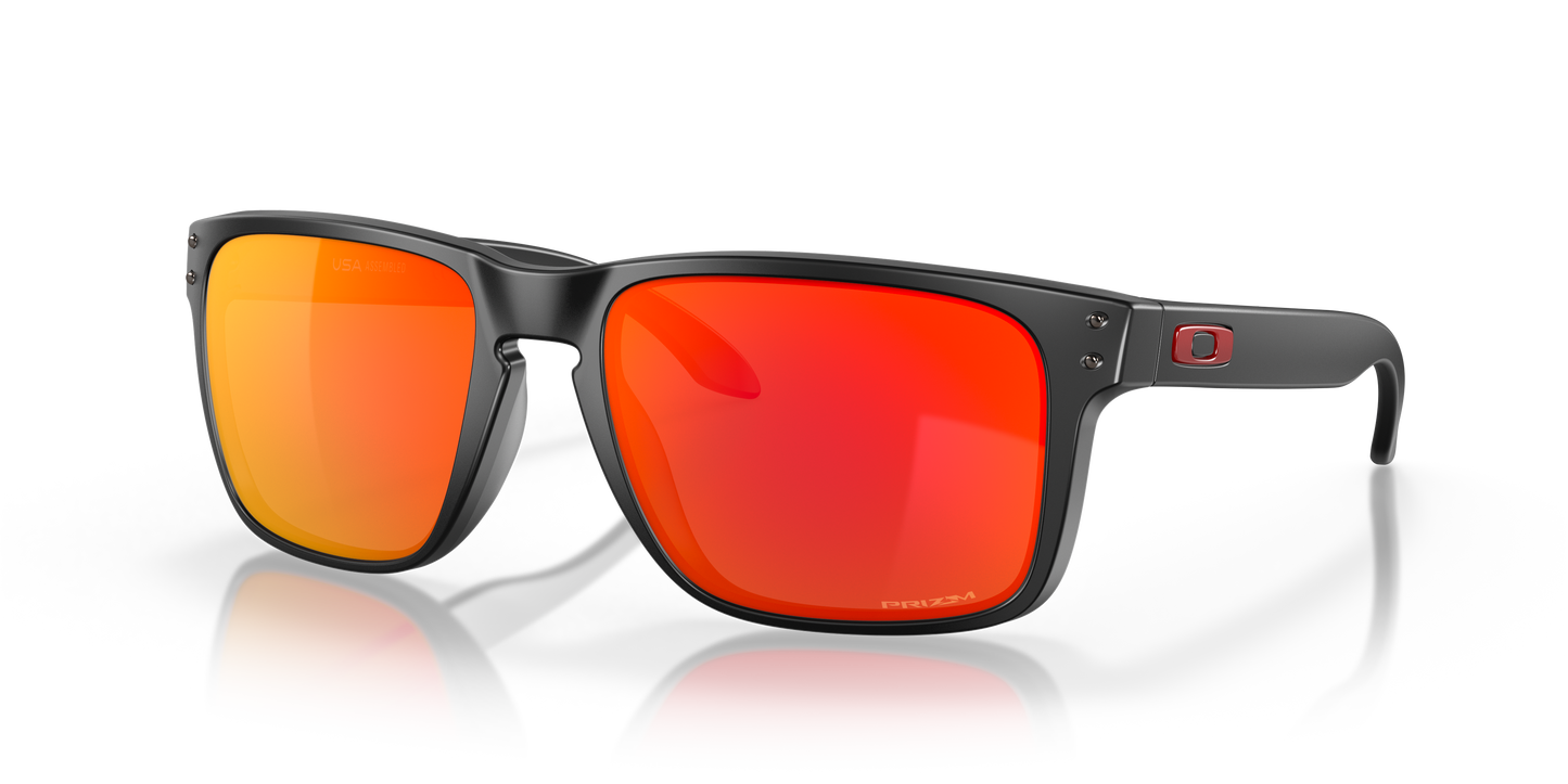 Oakley OO9417 Holbrook XL Men's Square Prizm Sunglasses - Polished Black Frame