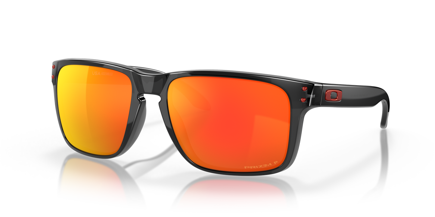 Oakley OO9417 Holbrook XL Men's Square Prizm Sunglasses - Polished Black Frame