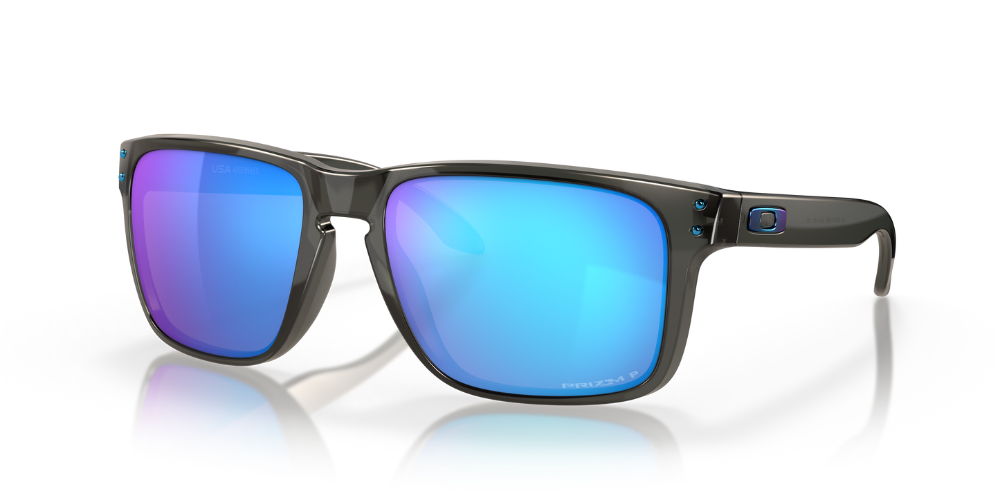 Oakley OO9417 Holbrook XL Men's Square Prizm Sunglasses - Grey Smoke Frame
