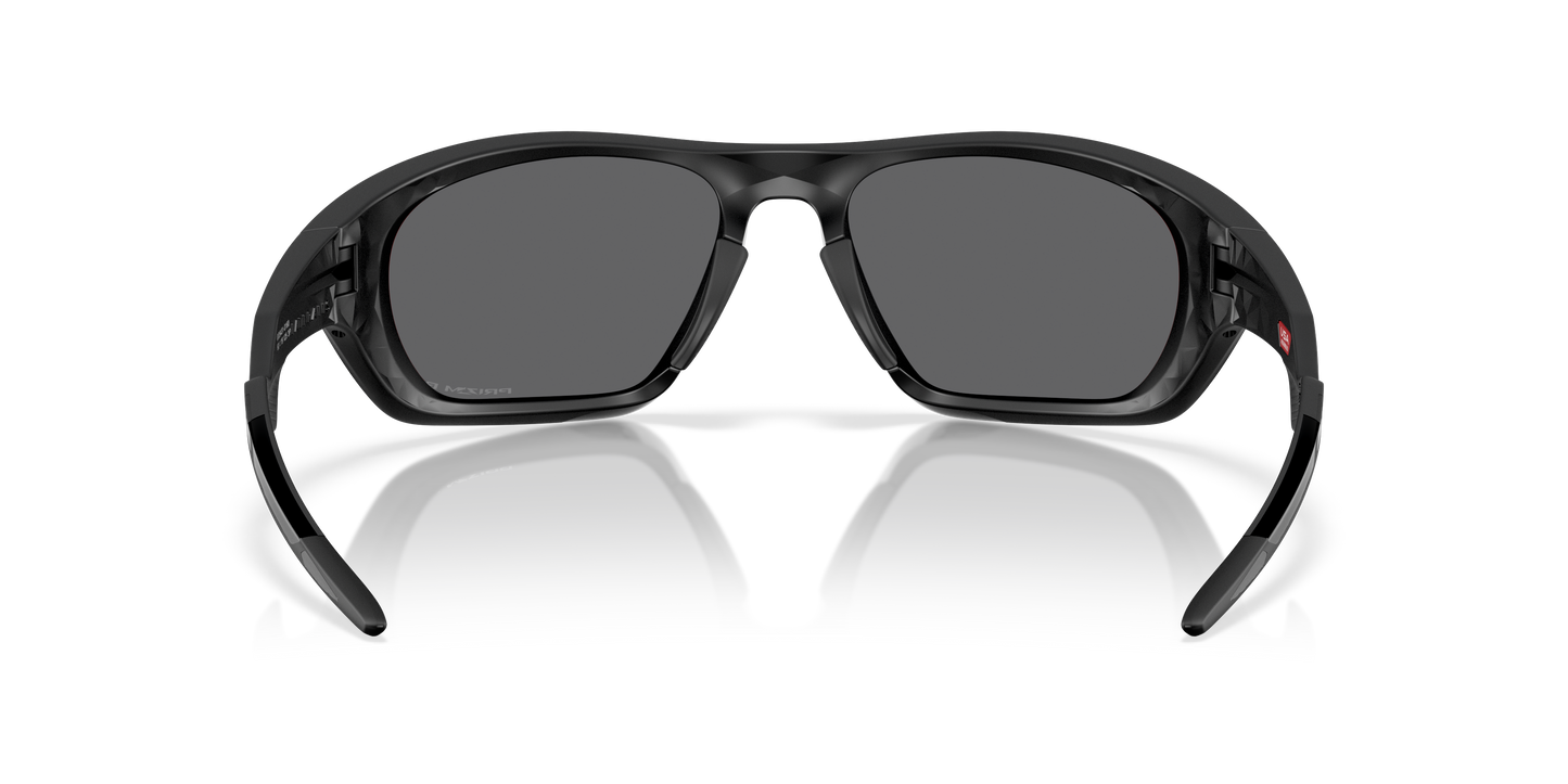 Oakley OO9431 Lateralis Men's Rectangle Prizm Sunglasses - Matte Black Frame