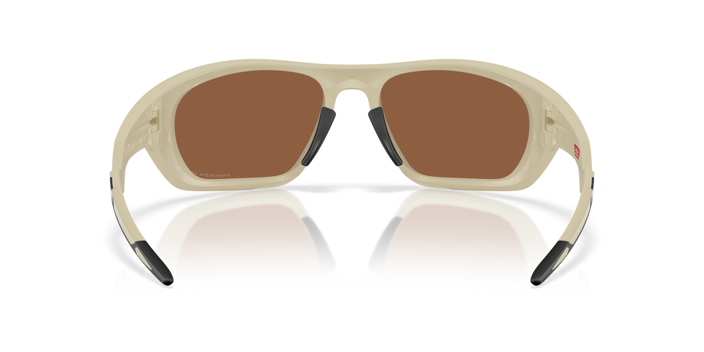 Oakley OO9431 Lateralis Men's Rectangle Prizm Sunglasses - Matte Black Frame