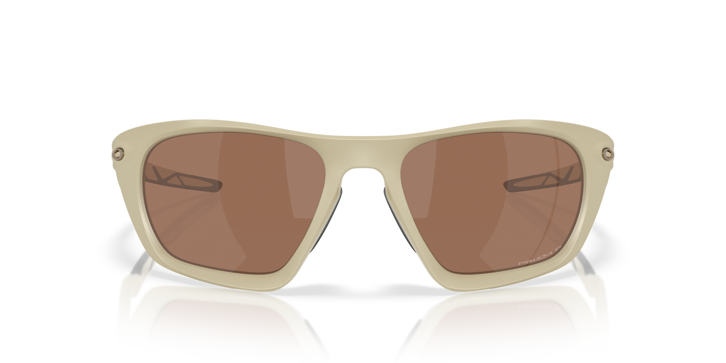 Oakley OO9431 Lateralis Men's Rectangle Prizm Sunglasses - Matte Clear Frame