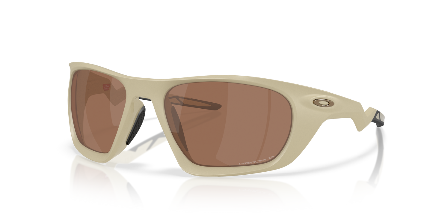 Oakley OO9431 Lateralis Men's Rectangle Prizm Sunglasses - Matte Black Frame