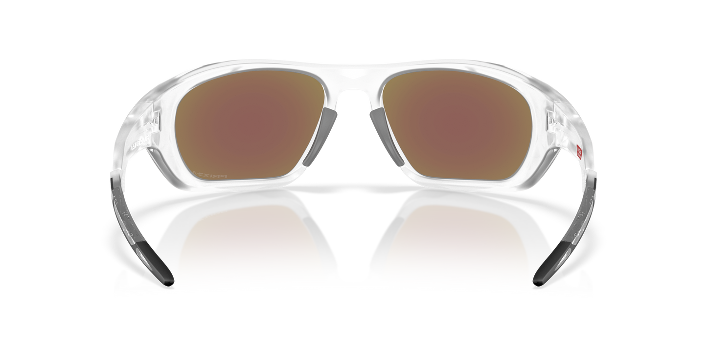 Oakley OO9431 Lateralis Men's Rectangle Prizm Sunglasses - Matte Sand Frame