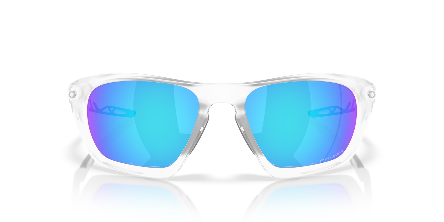 Oakley OO9431 Lateralis Men's Rectangle Prizm Sunglasses - Matte Clear Frame