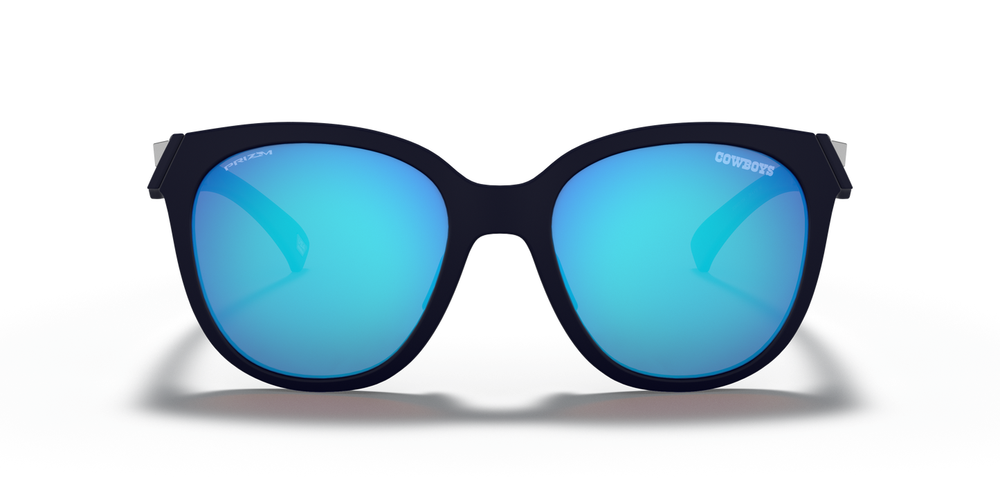Oakley OO9433 Dallas Cowboys Low Key Women's Round Prizm Sunglasses