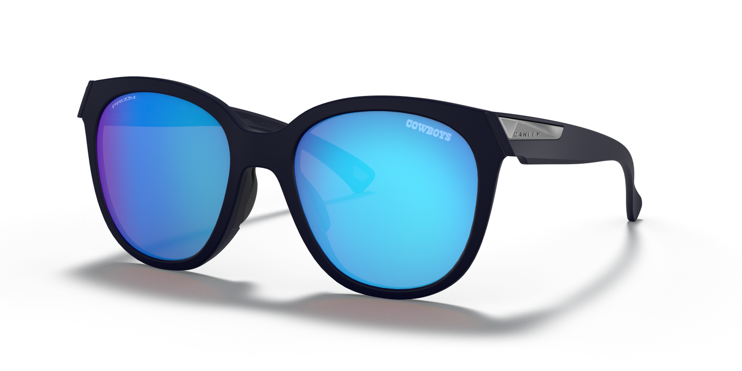 Oakley OO9433 Dallas Cowboys Low Key Women's Round Prizm Sunglasses