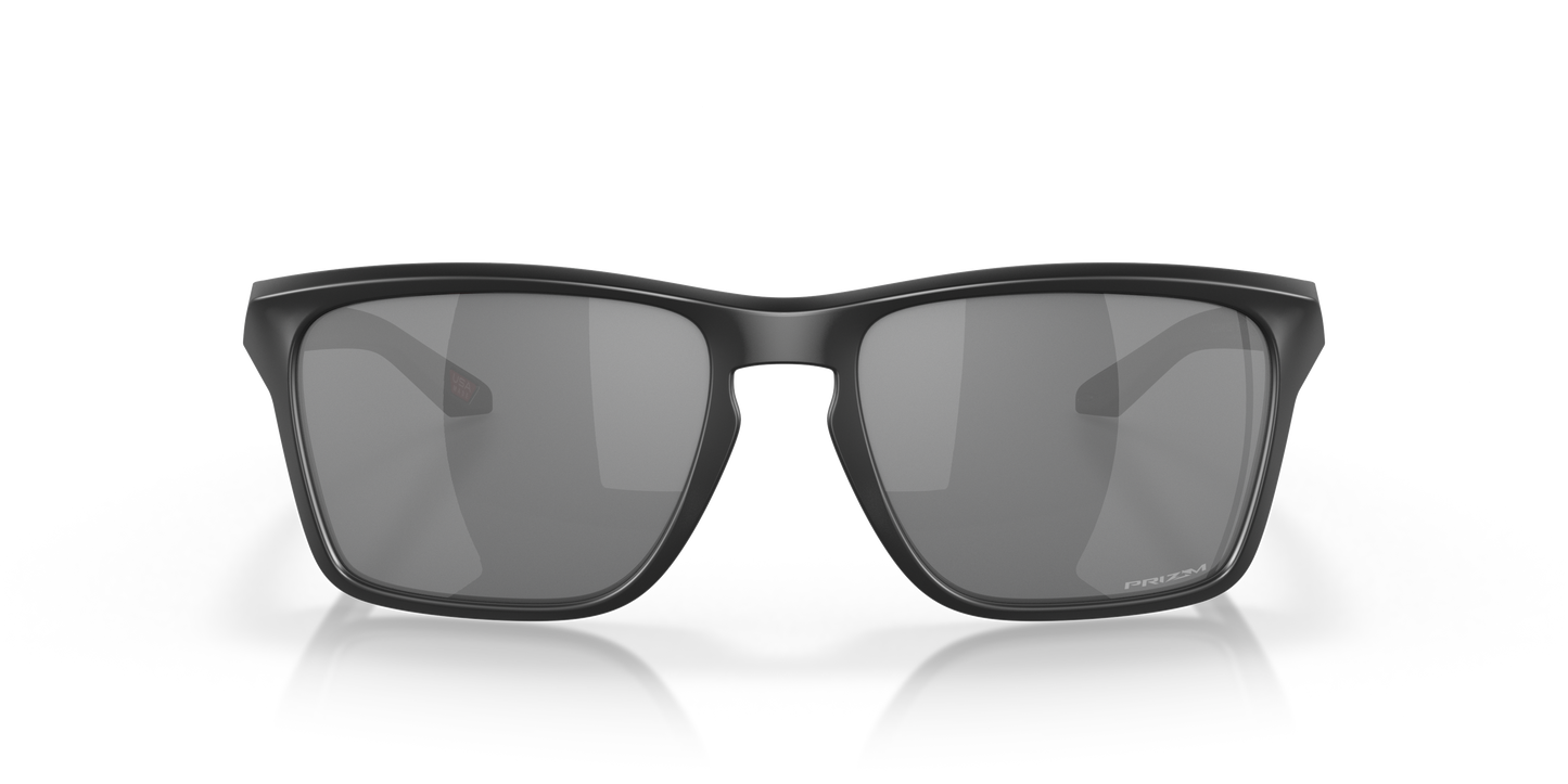 Oakley OO9448 Sylas Men's Rectangle Prizm Sunglasses - Polished Clear Frame