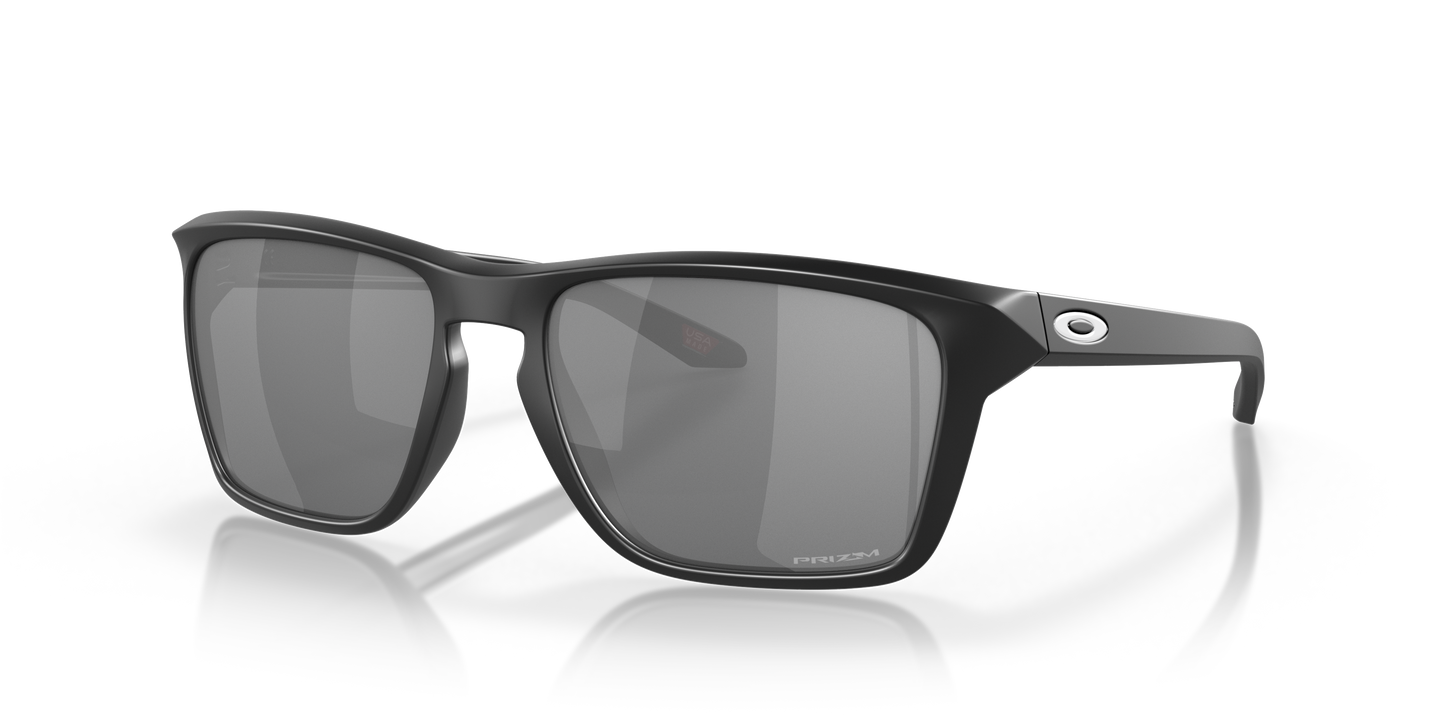 Oakley OO9448 Sylas Men's Rectangle Prizm Sunglasses - Matte Black Frame