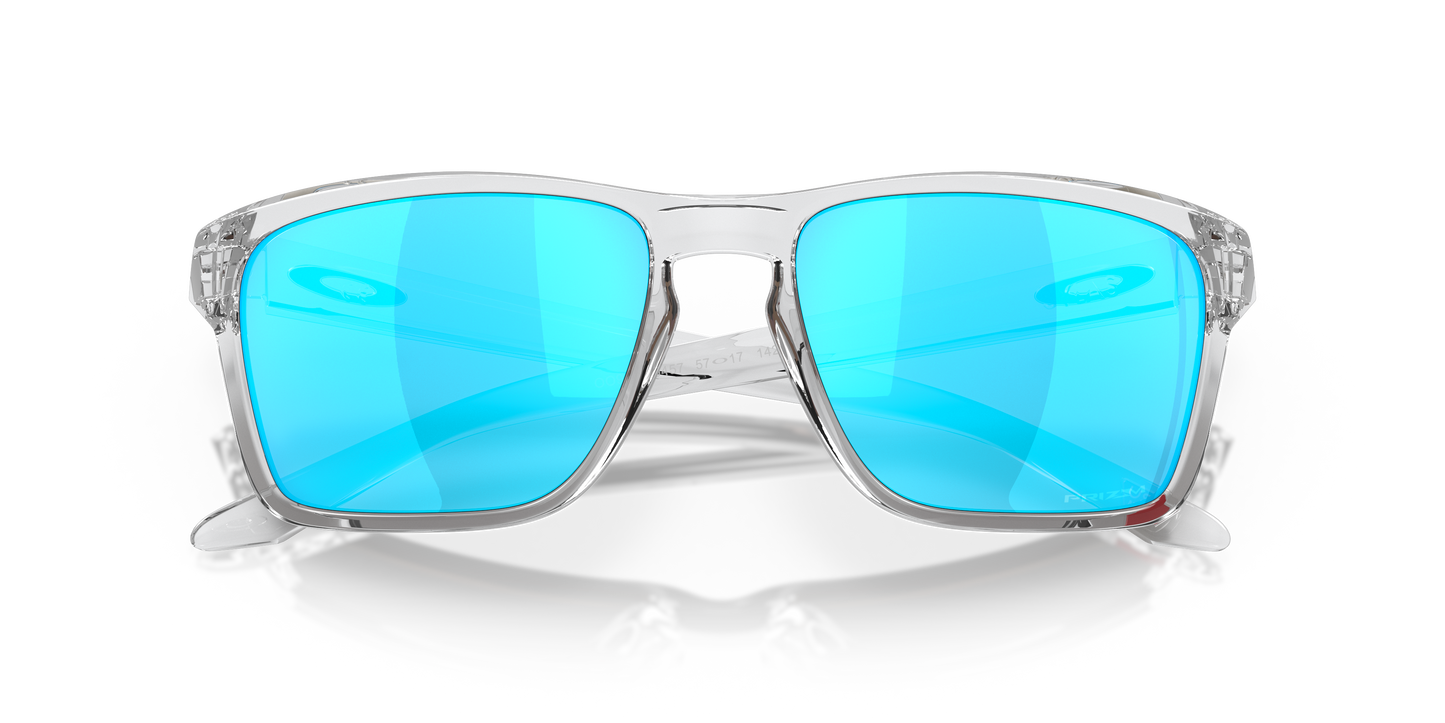 Oakley OO9448 Sylas Men's Rectangle Prizm Sunglasses - Matte Black Frame
