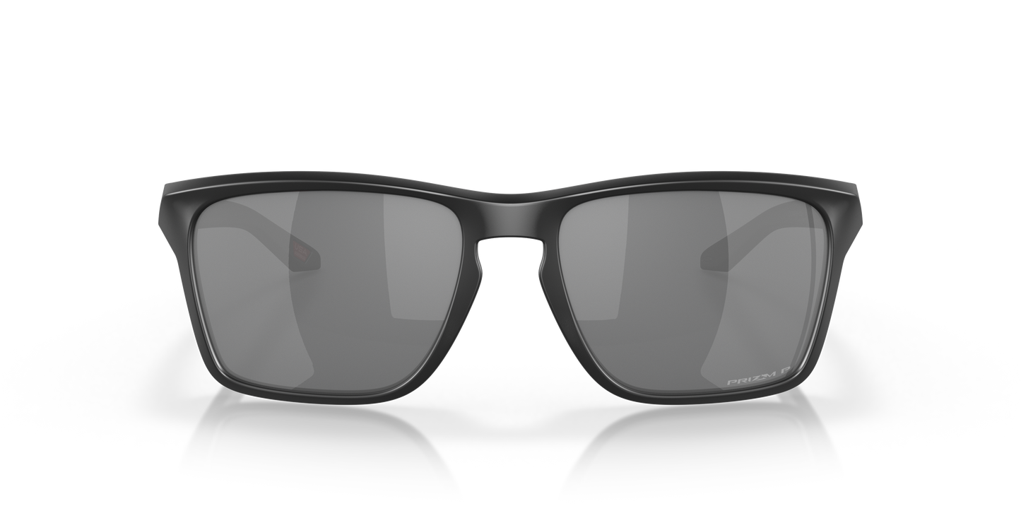 Oakley OO9448 Sylas Men's Rectangle Prizm Sunglasses - Polished Clear Frame