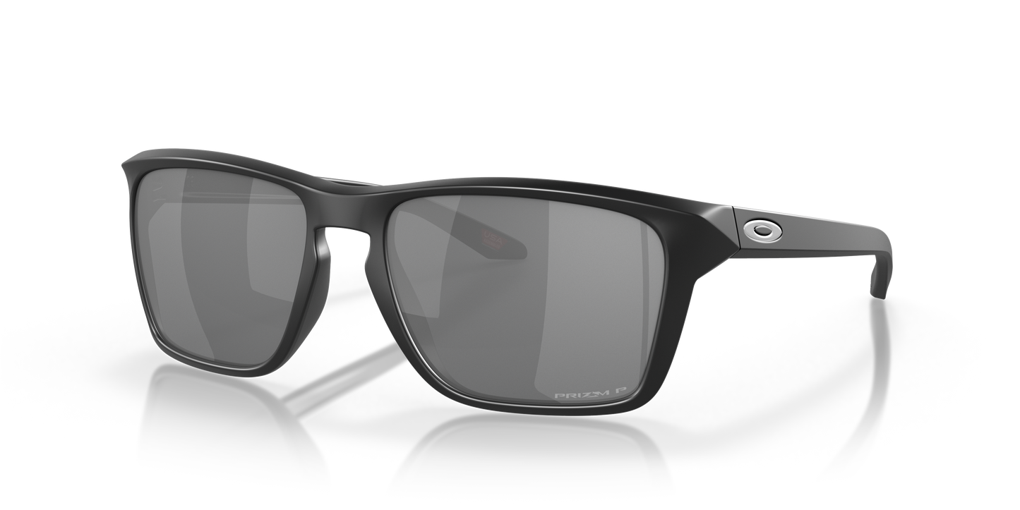 Oakley OO9448 Sylas Men's Rectangle Prizm Sunglasses - Matte Black Frame