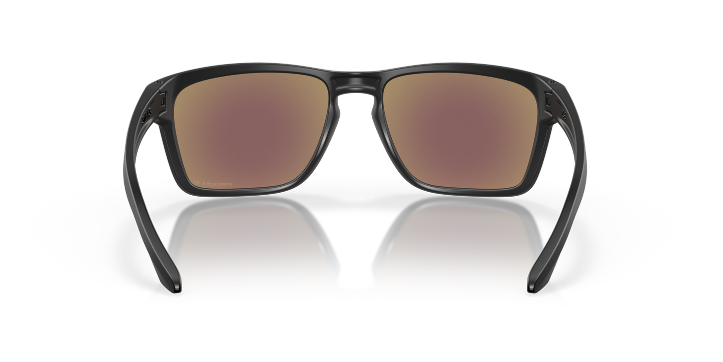 Oakley OO9448 Sylas Men's Rectangle Prizm Sunglasses - Polished Clear Frame
