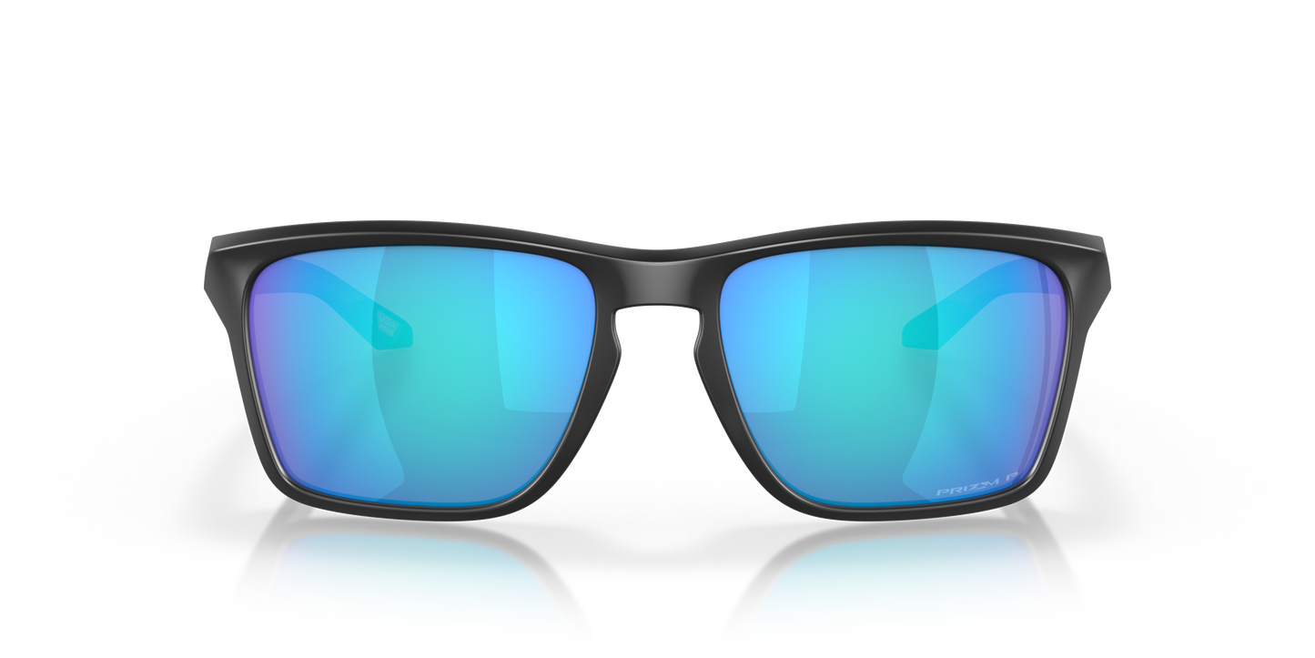 Oakley OO9448 Sylas Men's Rectangle Prizm Sunglasses - Polished Clear Frame