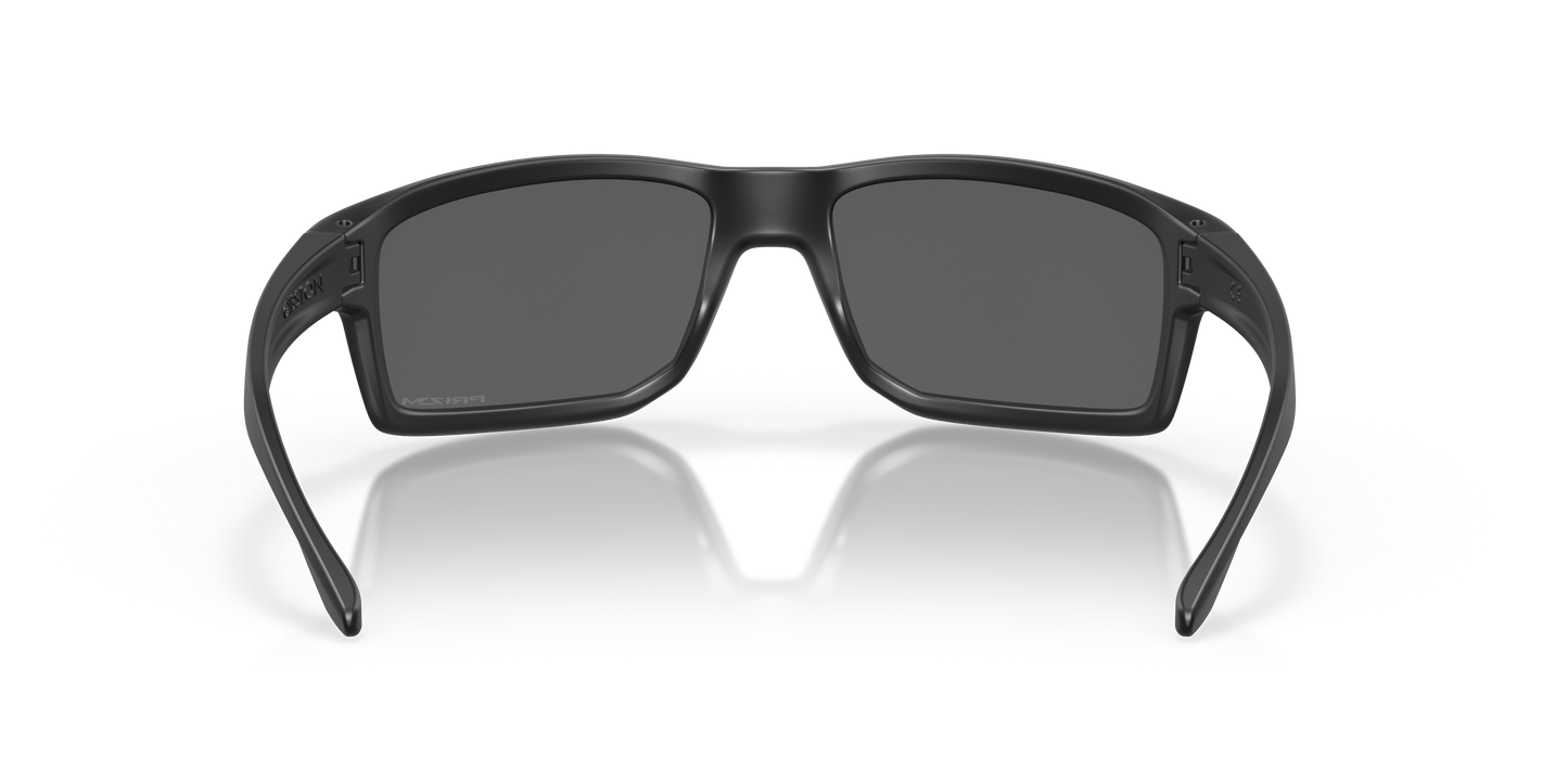 Oakley OO9449 Gibston Men's Rectangle Prizm Sunglasses - Matte Black Frame