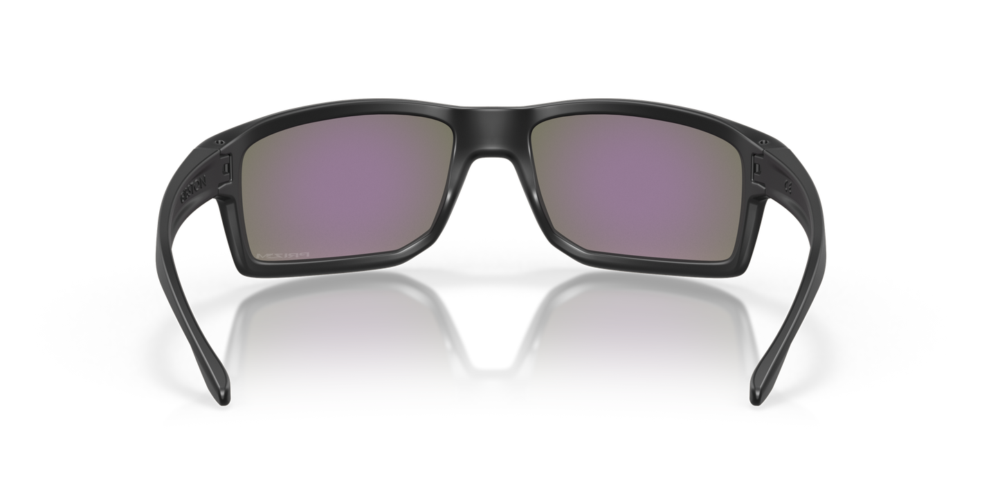 Oakley OO9449 Gibston Men's Rectangle Prizm Sunglasses - Matte Black Frame